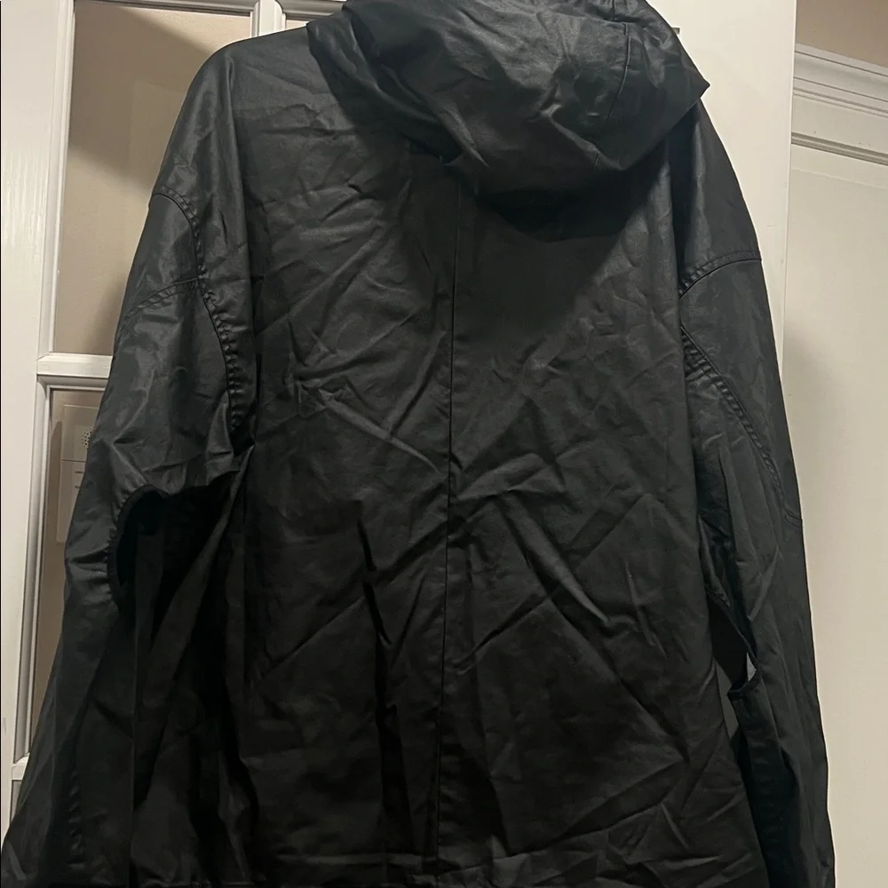 True Religion Black Windbreaker Jacket